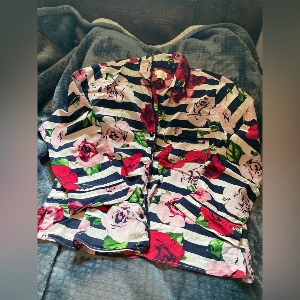 Kate Spade, medium, floral, comfy, sleep top